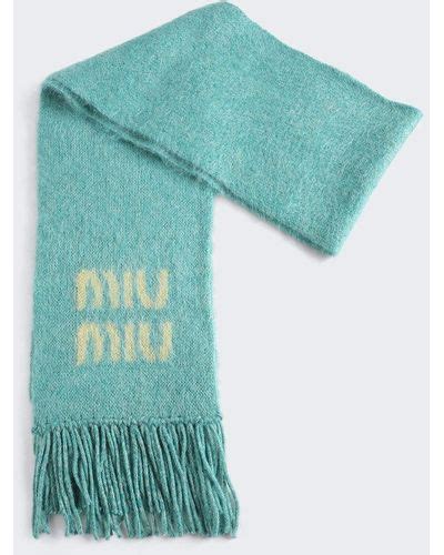 sciarpa miu miu|Miu Miu Scarves and mufflers for Women .